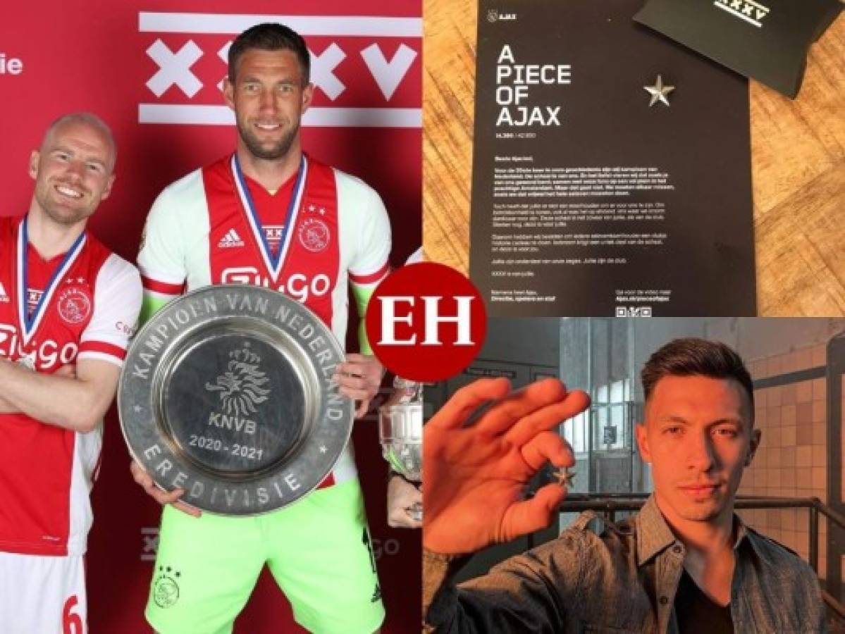 El Ajax funde su trofeo de campeón para repartirlo entre sus fanáticos