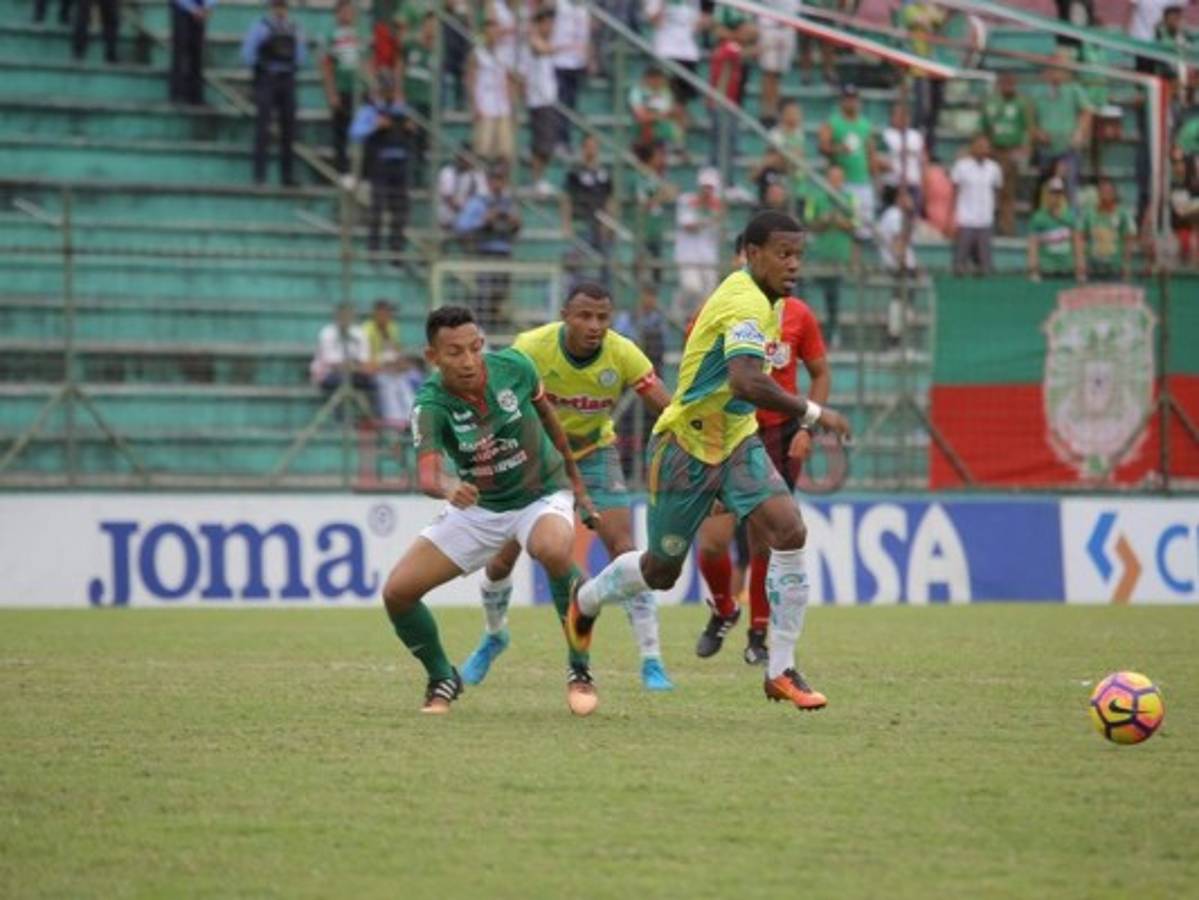 Juticalpa pierde 1-2 ante el Marathón en el estadio Yankel Rosenthal