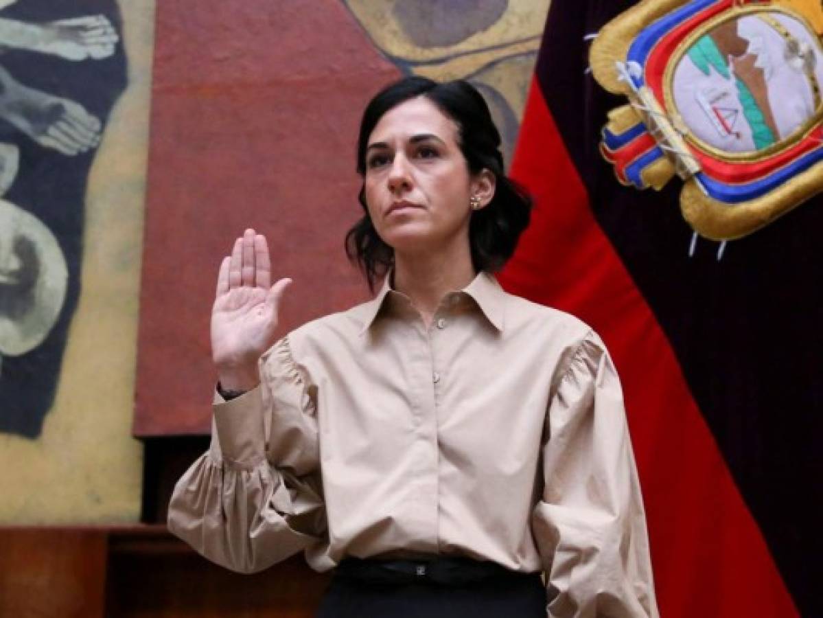 Asume nueva vicepresidenta en Ecuador, María Alejandra Muñoz 