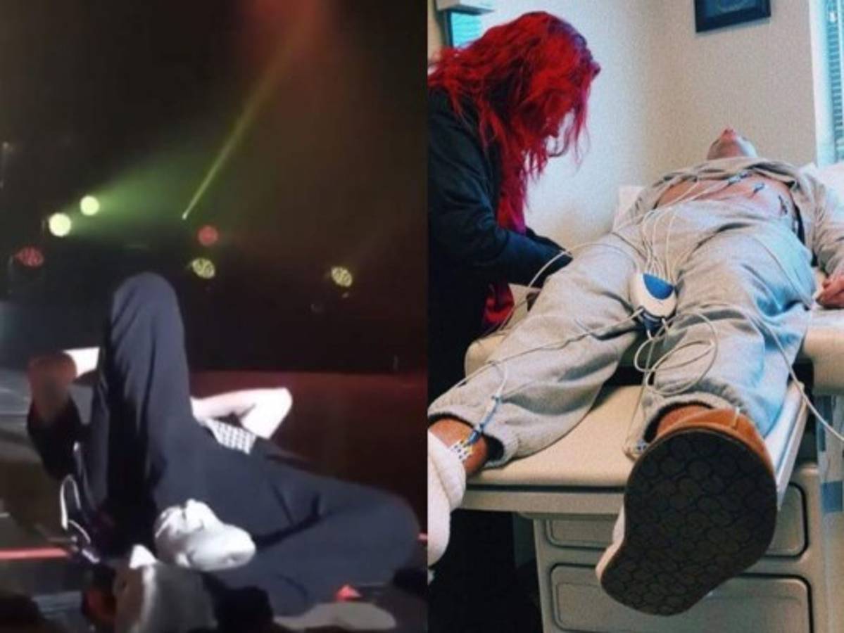 Bad Bunny colapsó en el escenario y fue hospitalizado tras sufrir fuerte dolor&nbsp;&nbsp;