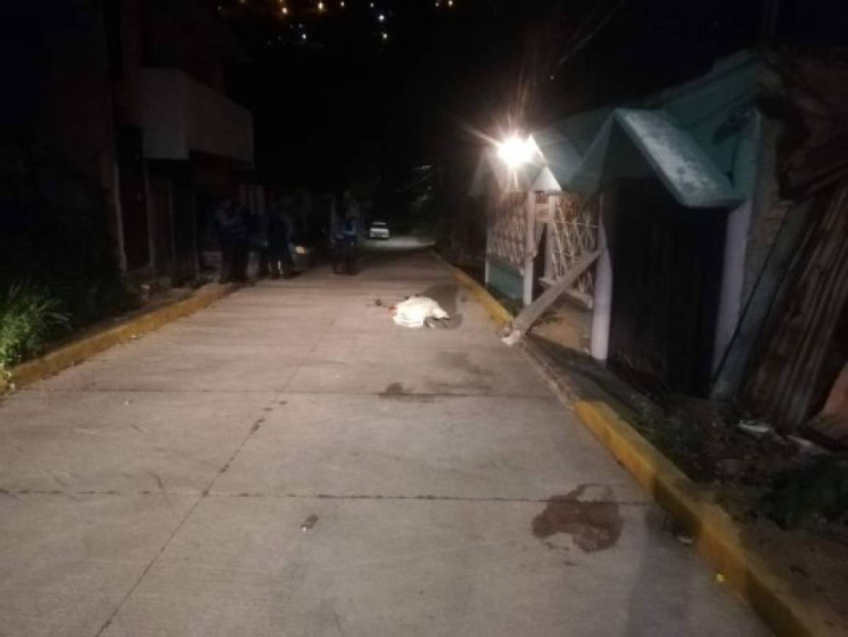 De varios disparos matan a hombre en colonia San Miguel de Tegucigalpa