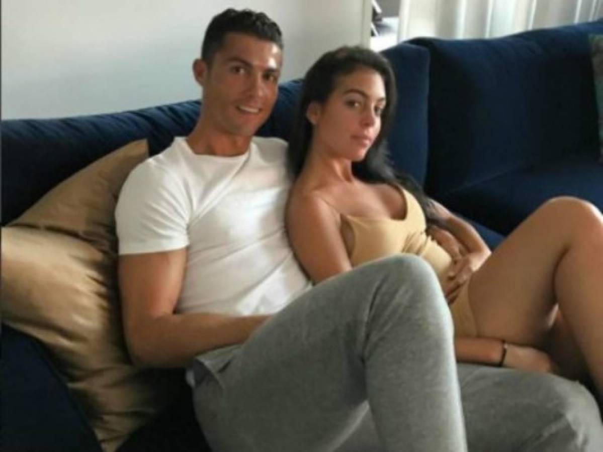 Esta es la imagen de la polémica de embarazo entre CR7 y Georgina Rodríguez (@Cristiano)