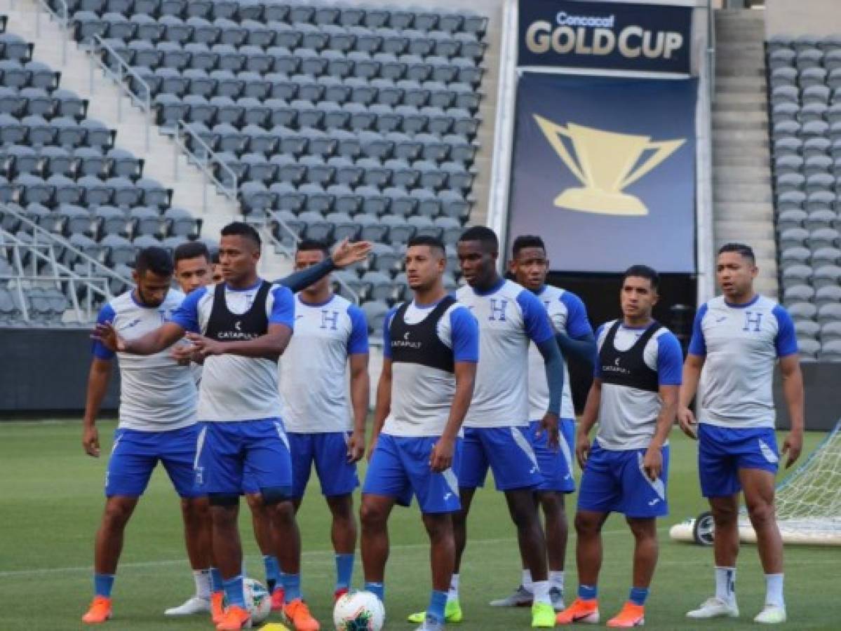 Honduras goleó 4-0 a El Salvador en su último partido en la Copa Oro 2019