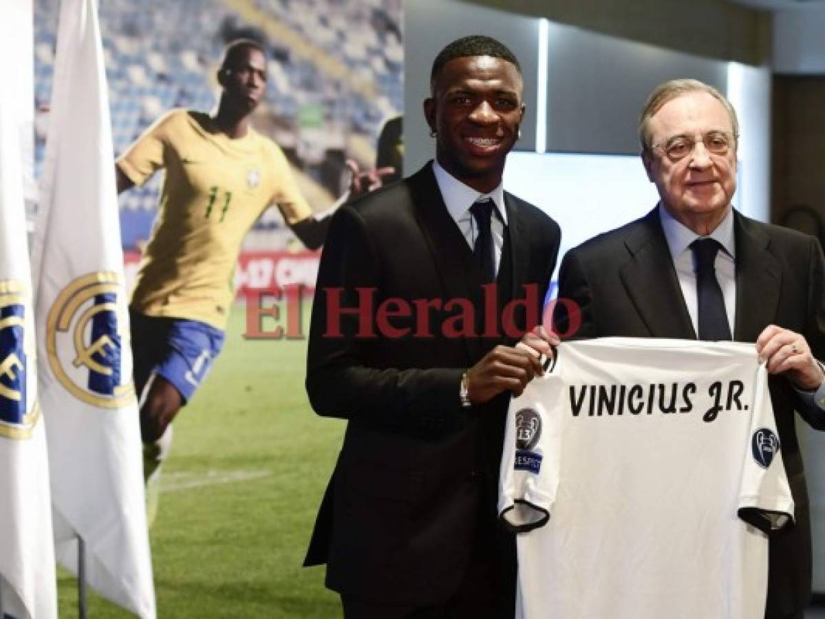 Vinicius Junior el nuevo fichaje del Real Madrid