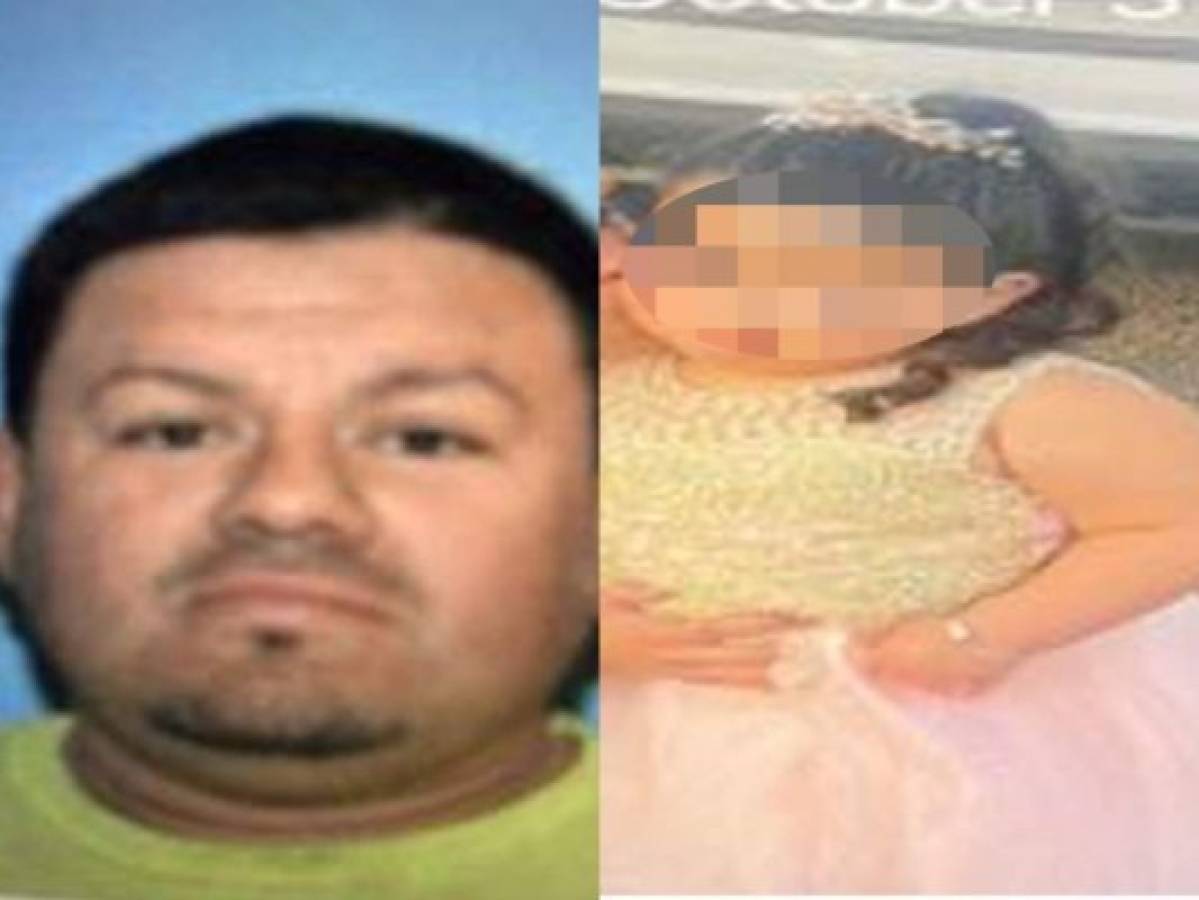 Hondureño secuestró y mató a su hija de dos años en Estados Unidos
