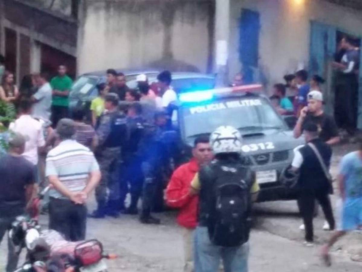 Tres personas muertas deja balacera en la colonia La Esperanza de la capital