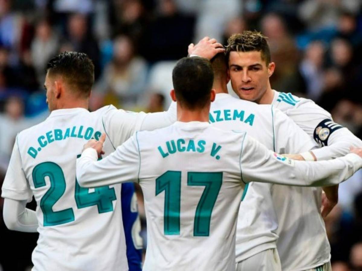 Real Madrid ganó 4-0 al Alavés en el Bernabéu