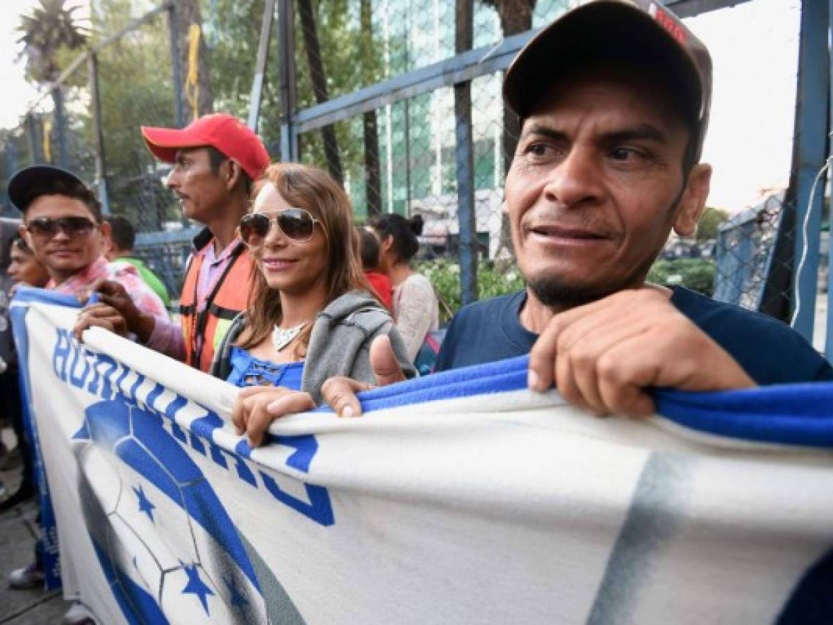 La caravana desató una serie de enfurecidos ataques vía Twitter del presidente estadounidense Donald Trump. Foto AFP