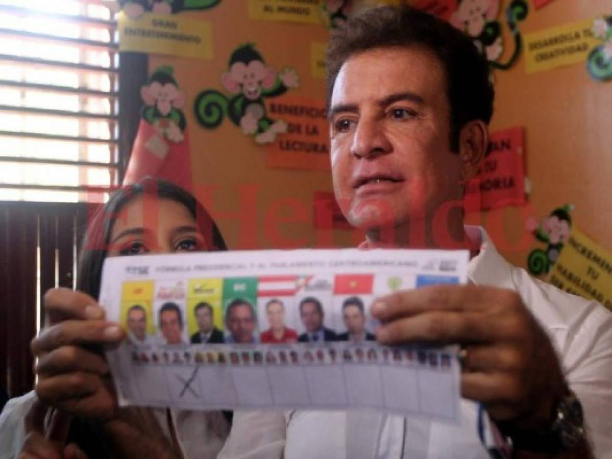 Salvador Nasralla reitera que fue electo presidente de Honduras