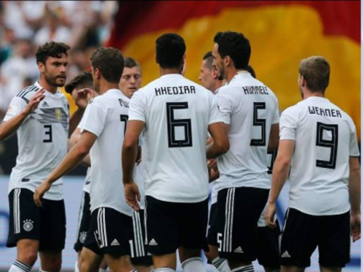 Alemania vence 2-1 a Arabia Saudí en su último amistoso antes del Mundial