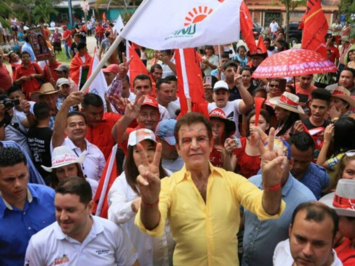 Nasralla y Libre prometen 'un triunfo contundente' en las elecciones generales de Honduras