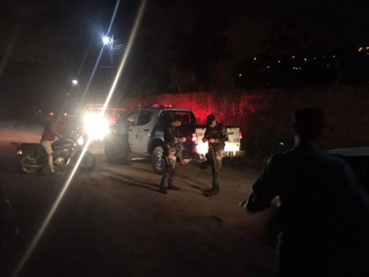 Policía libera a dos jóvenes que fueron raptados en la colonia Nuevo Tiempo, carretera hacia Olancho