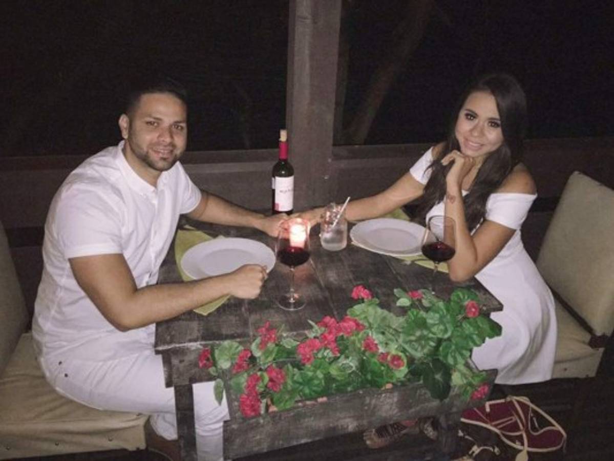 Ana Alvarado junto a su futuro esposo el dominicano Jorge Cordero (Fotos: Cortesía)