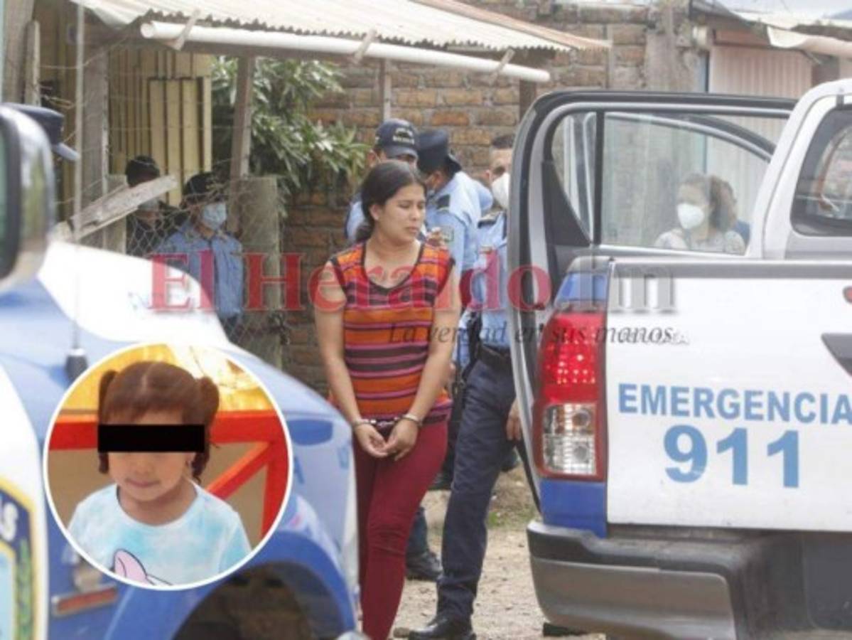 Detención judicial contra mujer que habría matado a golpes a su hija de tres años