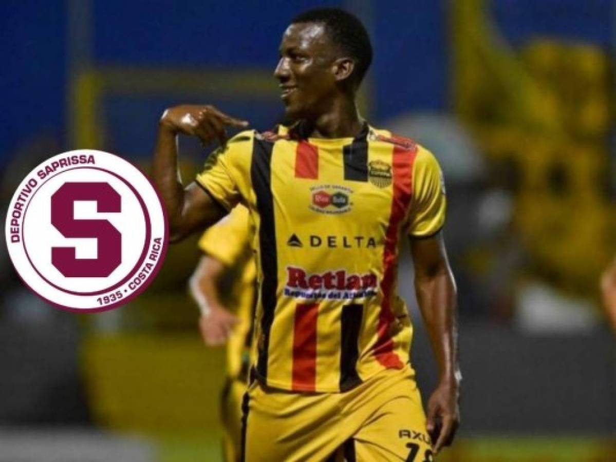 Darixon Vuelto dejaría a Real España y sería nuevo jugador del Saprissa de Costa Rica  