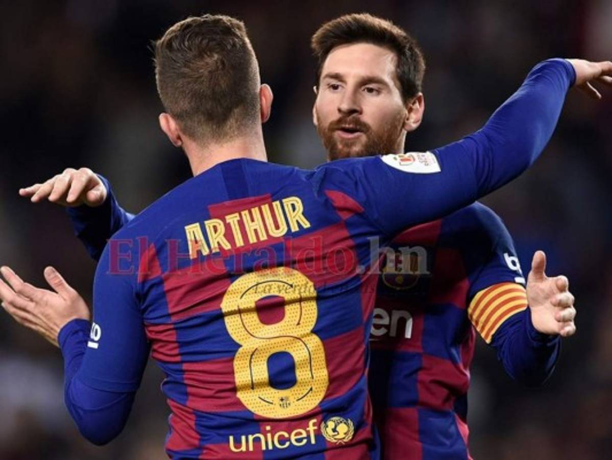 Con doblete de Lionel Messi, Barcelona gana 5-0 al Leganés