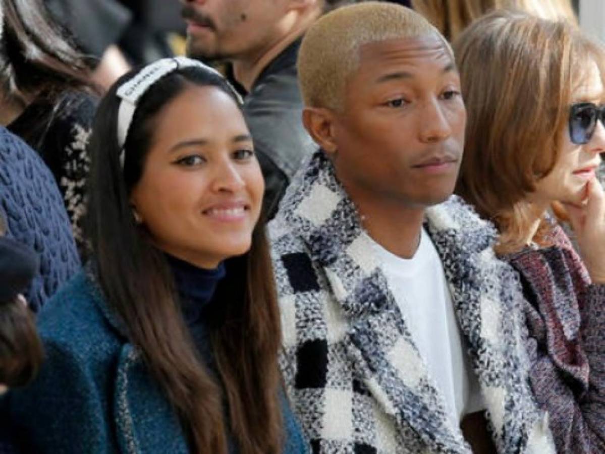 Pharrell Williams y su esposa, Helen Lasichanh, son padres de trillizos