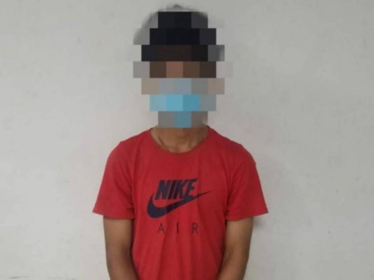 Capturan adolescente acusado de violar a una niña en Cortés