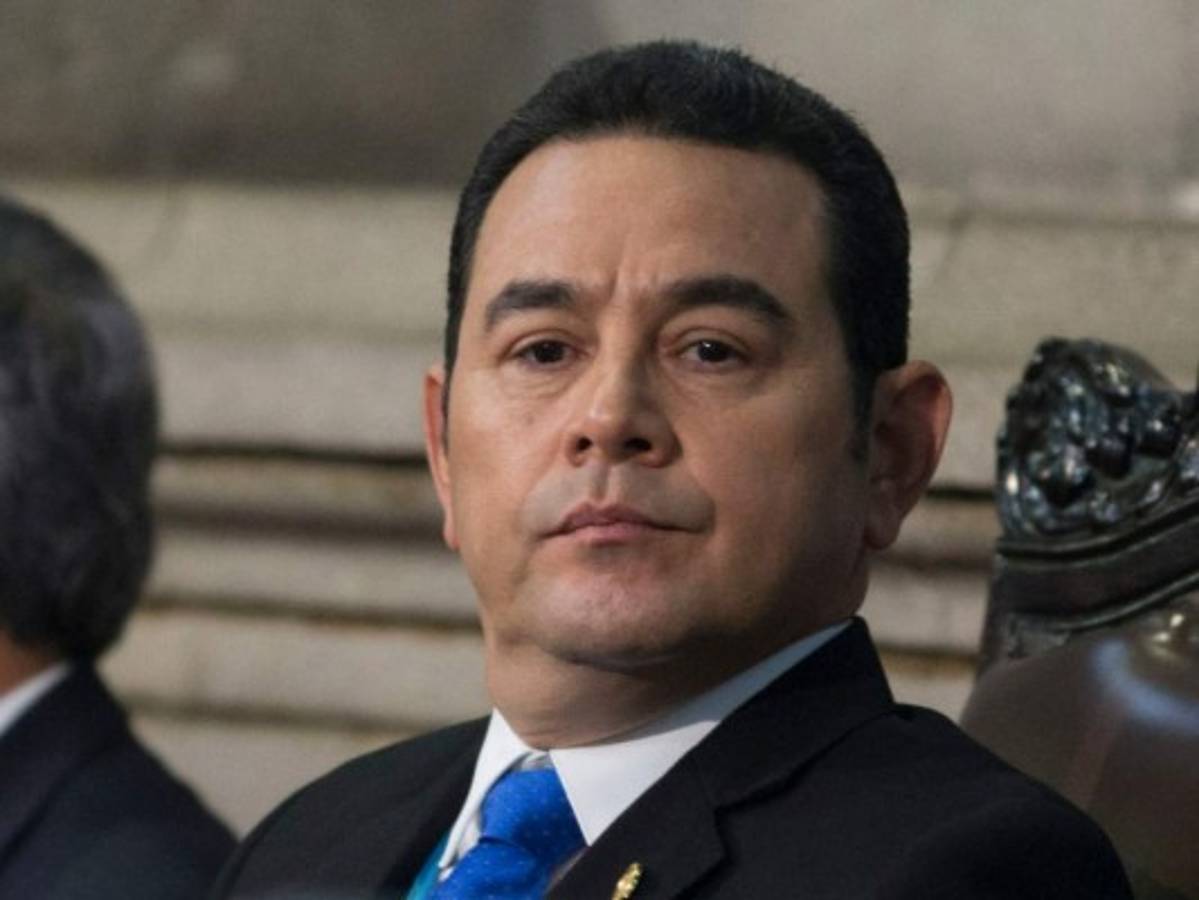 Aprueban antejuicio contra presidente Jimmy Morales