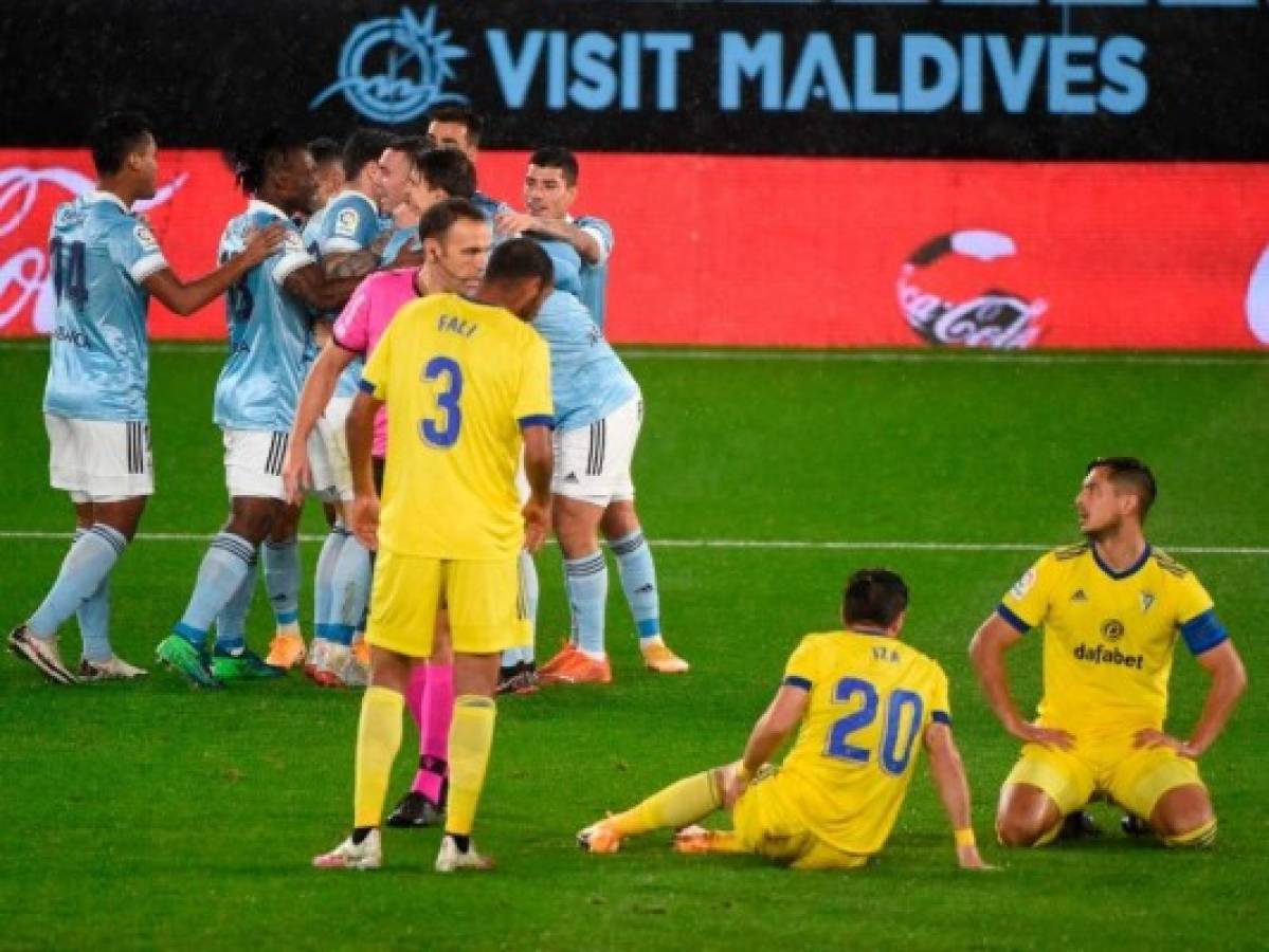 El Celta golea 4-0 al Cádiz del Choco Lozano