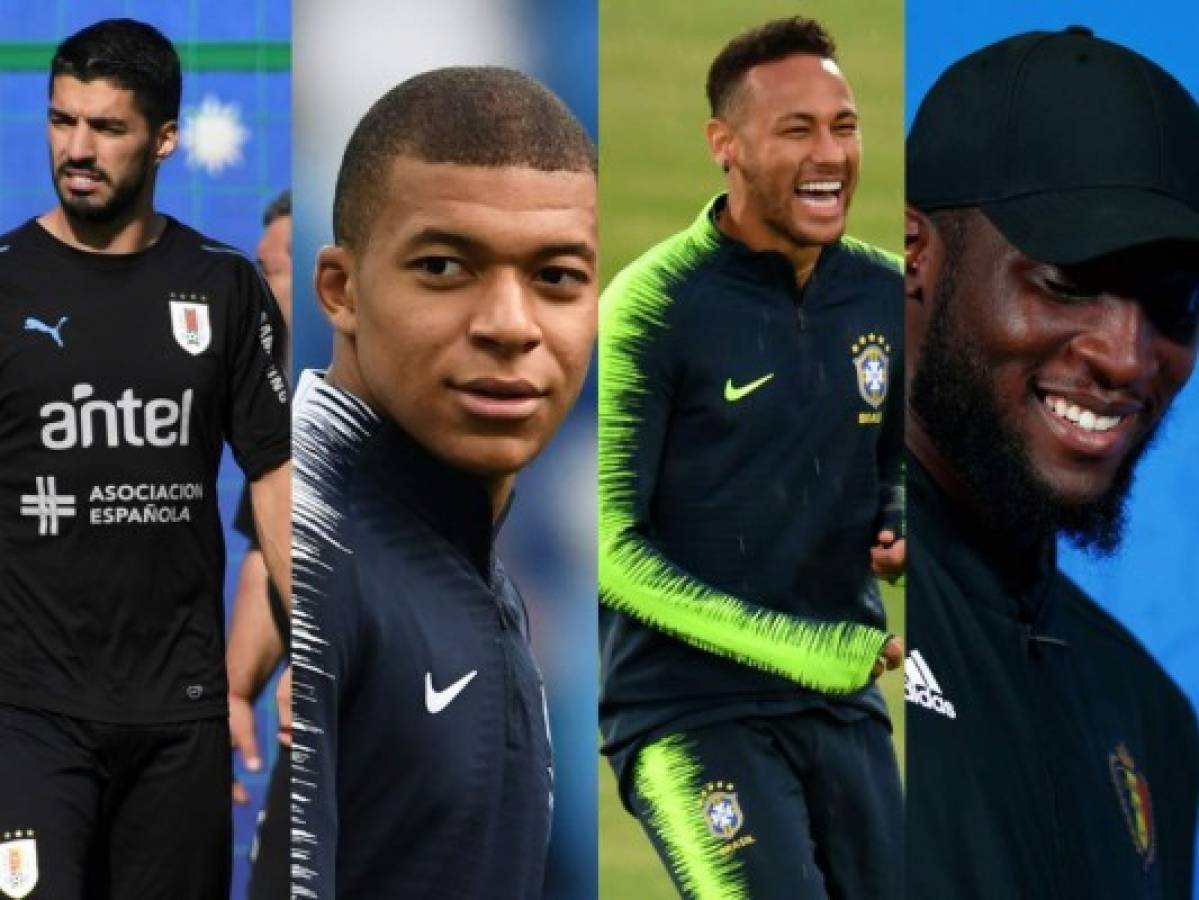 Suárez-Mbappé y Neymar-Lukaku se sacan chispas en cuartos electrizantes en Rusia 2018