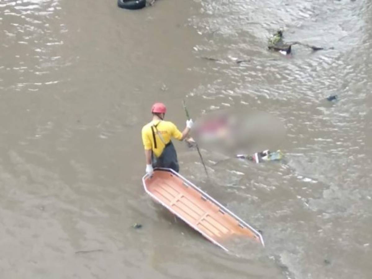 Hallan el cadáver de un hombre en el río Choluteca de la capital