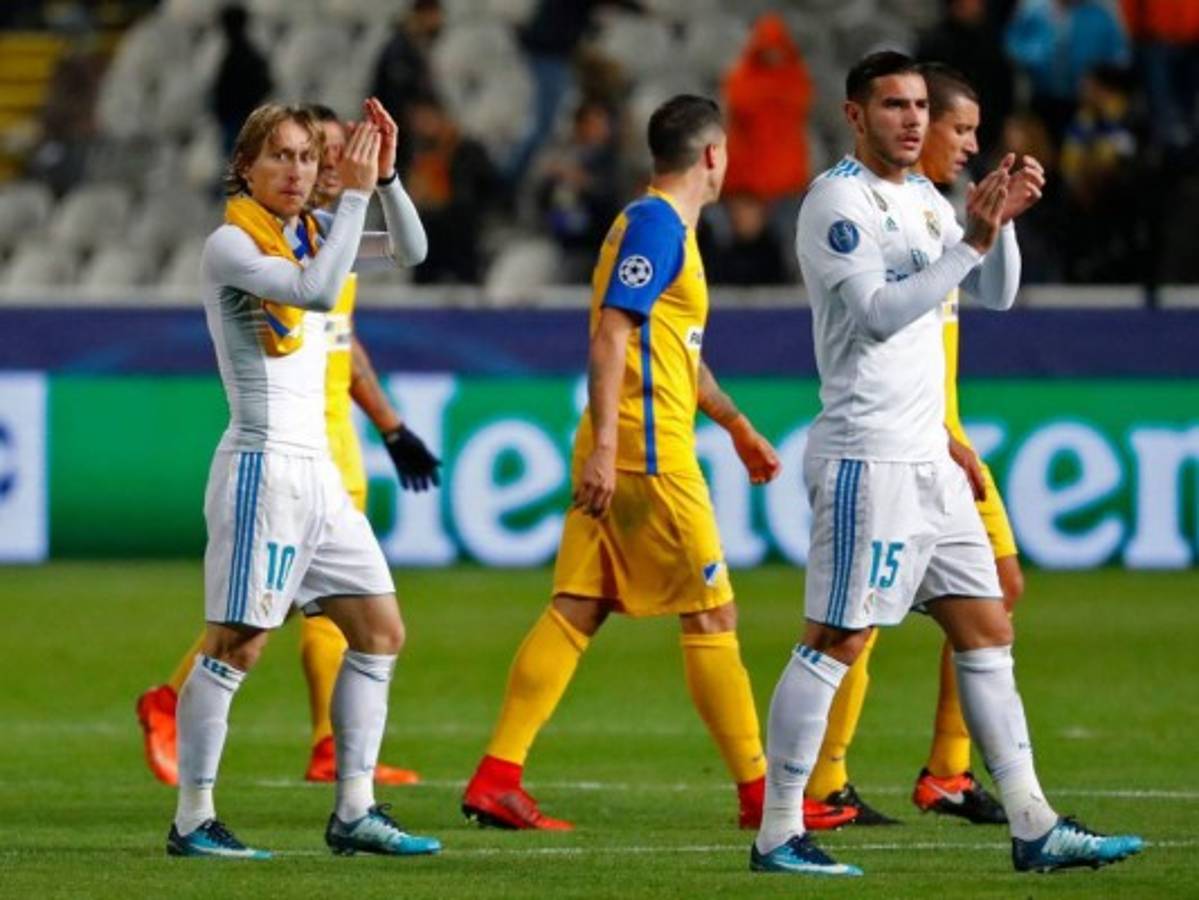 El Real Madrid clasificado para octavos de Champions League al golear 6-0 al Apoel