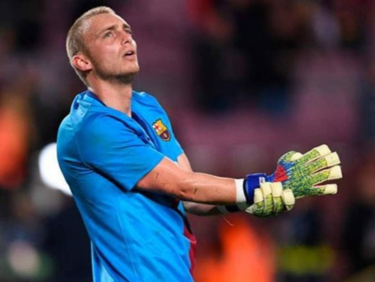 Jasper Cillessen mes y medio de baja por lesión, se pierde semifinal de Copa ante Real Madrid