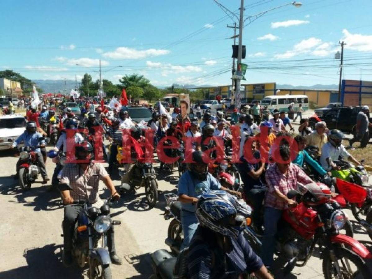 Salvador Nasralla cierra su campaña electoral en Choluteca y en la colonia Kennedy