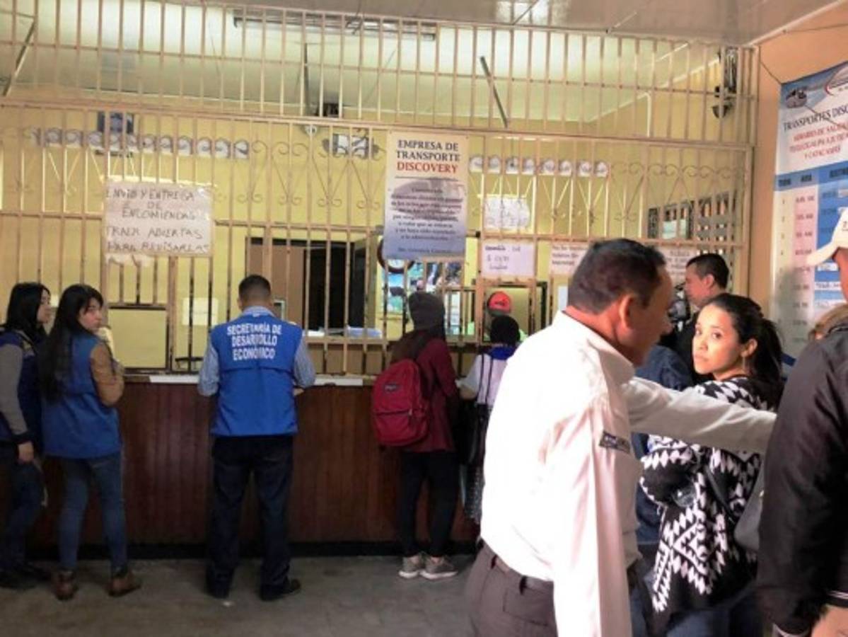 Las autoridades de Protección al Consumidor, están realizando monitoreos de los precios del pasaje de las empresas de transporte interurbano de la capital de Honduras.