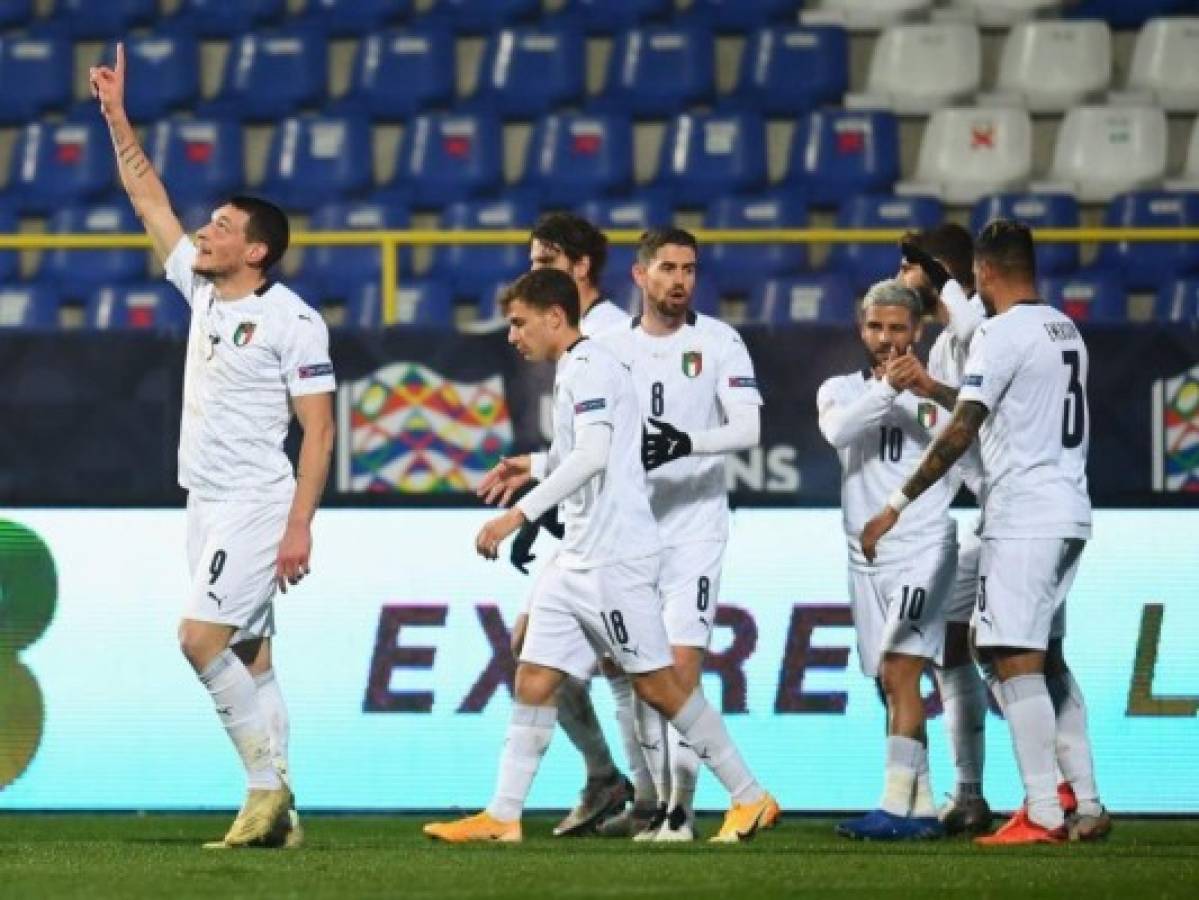 Italia gana en Bosnia por 2-0 y jugará la 'Final 4' de la Liga de Naciones