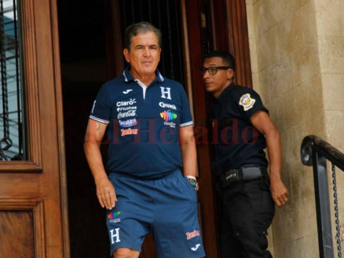 Pinto refleja un optimo y transmite confianza antes del juego de Honduras vs Australia