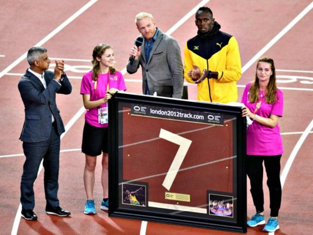 Una vuelta de honor de Bolt cierra el Mundial