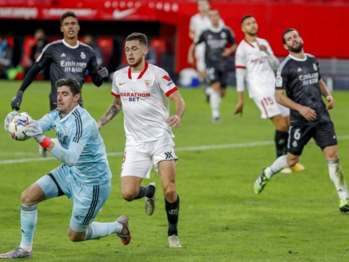 Real Madrid saca sufrida victoria 1-0 ante Sevilla 