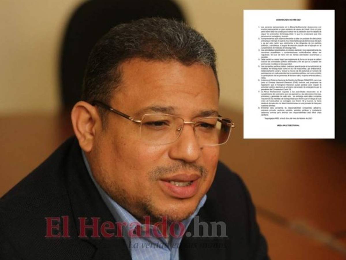 Mesa Multisectoral insta a Sinager y CNE a crear ley que regule campañas políticas en la pandemia