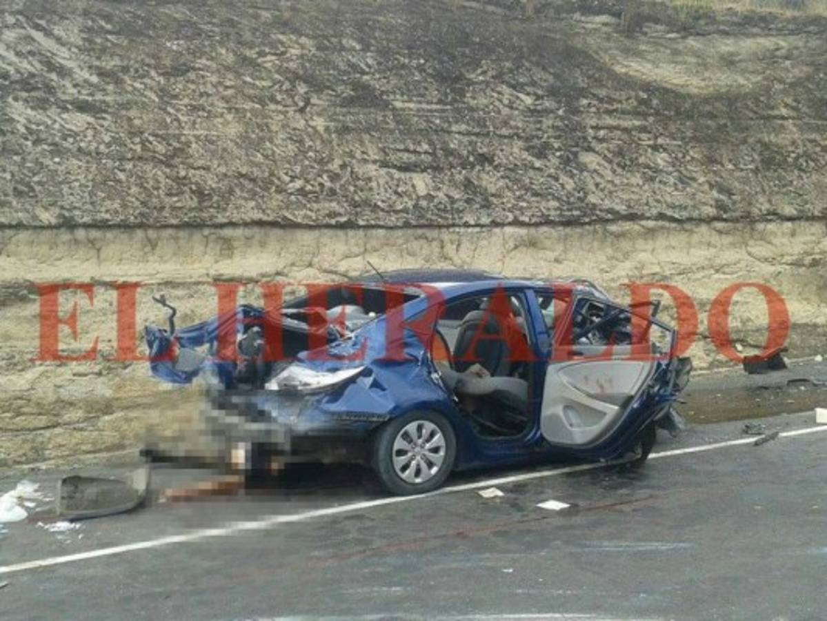 Múltiple colisión deja al menos cinco muertos en el Valle de Amarateca