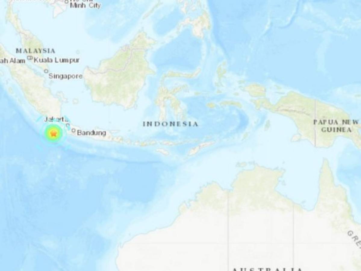 Alerta de tsunami en Indonesia tras sismo de magnitud 6.8