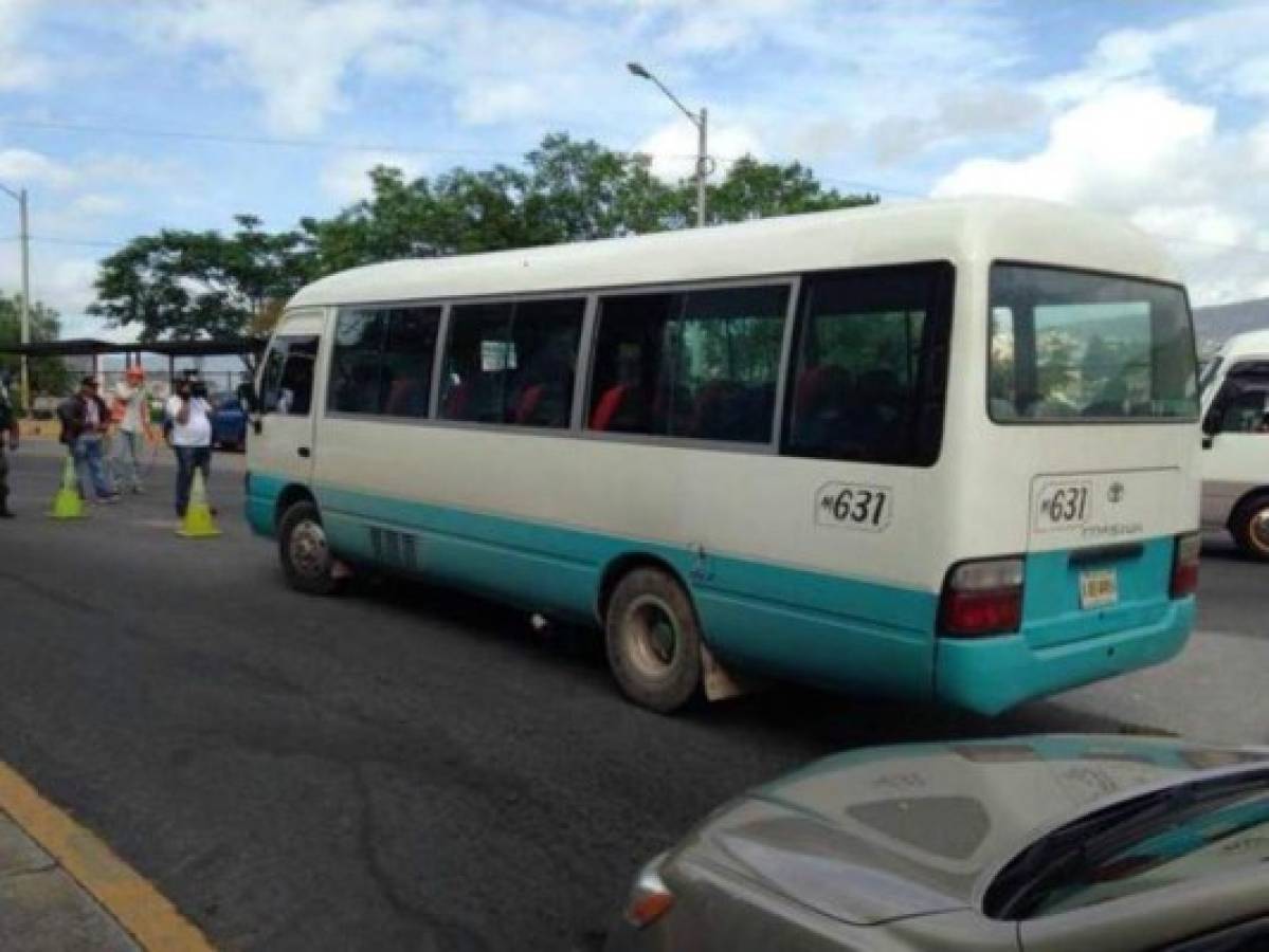 Tegucigalpa: Paralizan servicio de transporte en Ciudad España tras atentado e incremento de extorsión