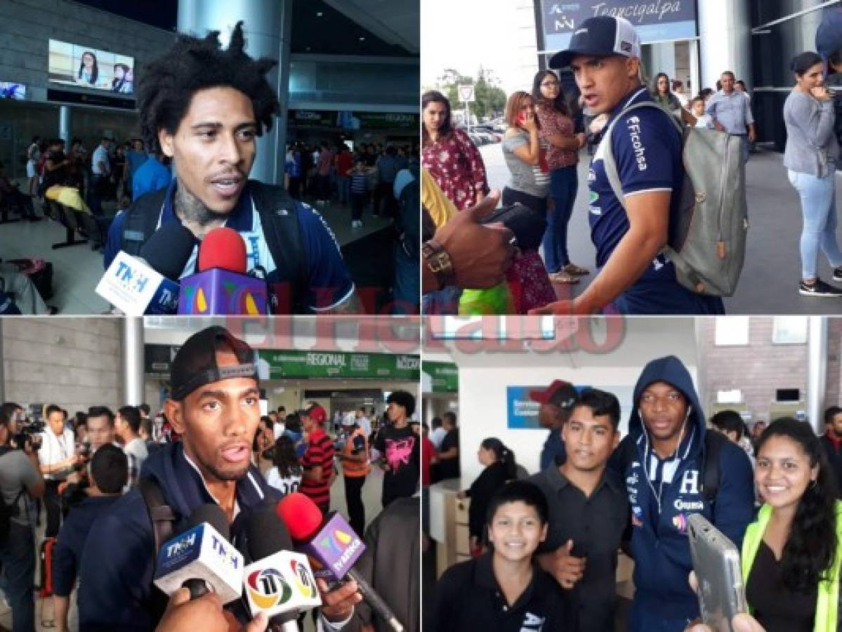 Llegan a Tegucigalpa los jugadores de la Selección de Honduras tras derrota en Chile