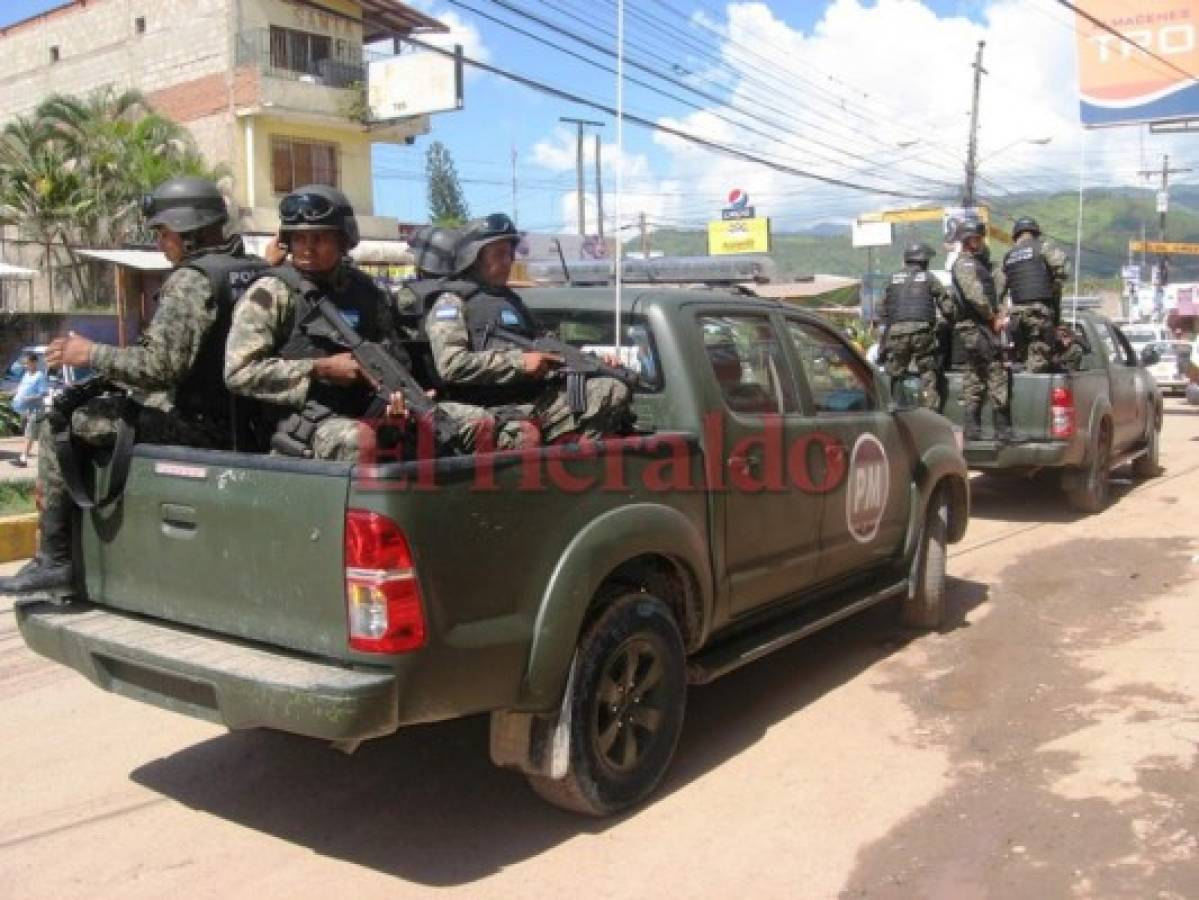 Operación 'Ciclón II” ejecuta allanamientos y capturas en Olancho