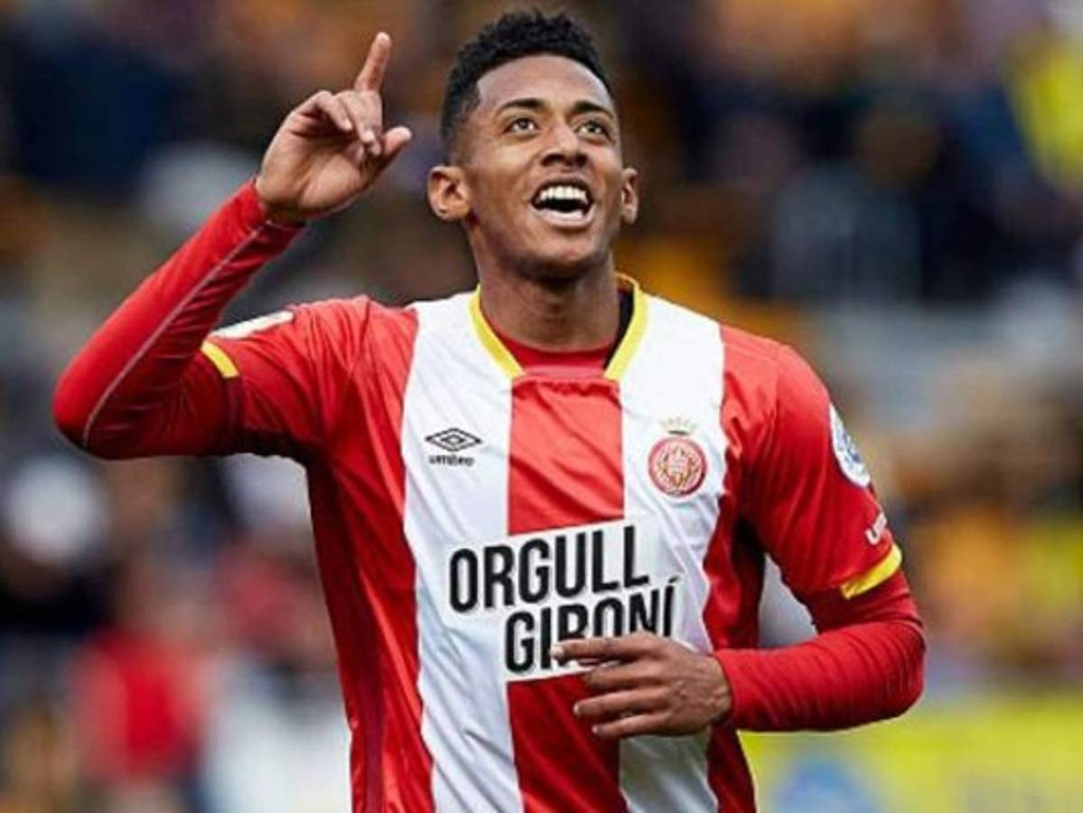 Anthony Lozano espera tener minutos con el Girona el sábado ante Valencia