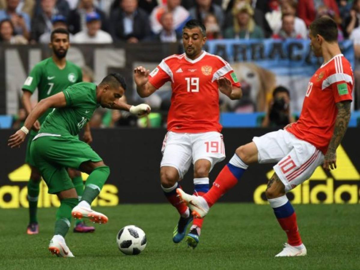 Goleada de Rusia contra Arabia Saudita de 5-0 en la apertura del Mundial