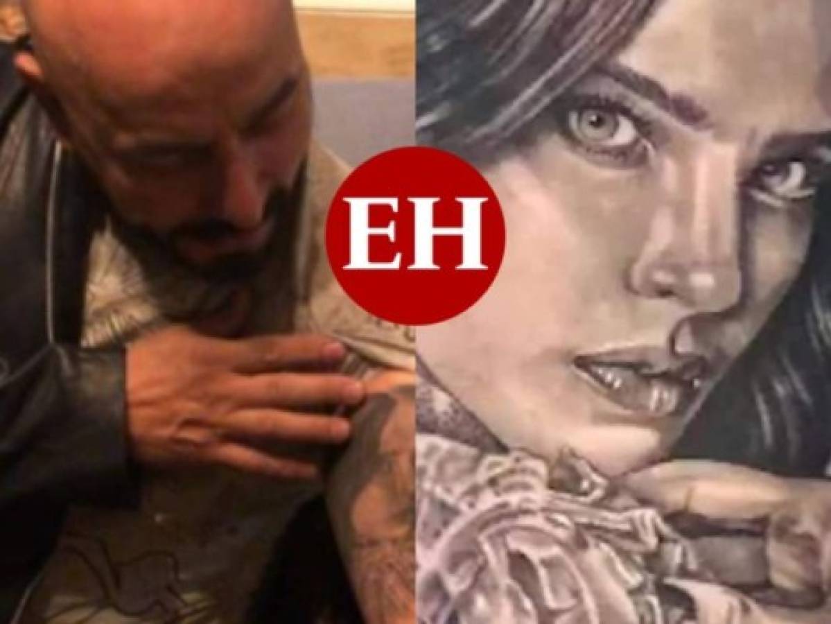 ¿Es otro rostro? Lupillo Rivera muestra tatuaje con el que cubrió la cara de Belinda