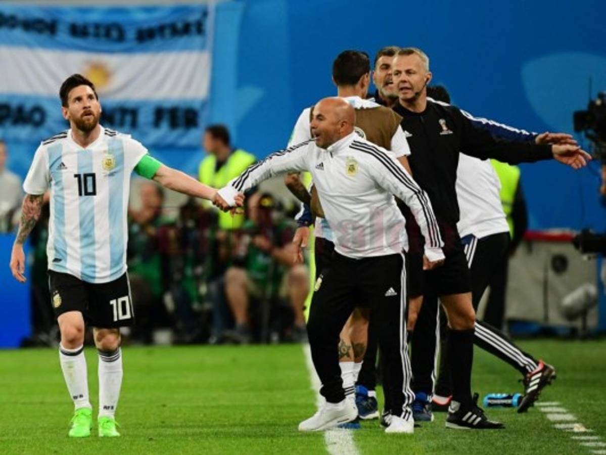 Sampaoli le preguntó a Messi si metía al Kun Agüero en el juego ante Nigeria