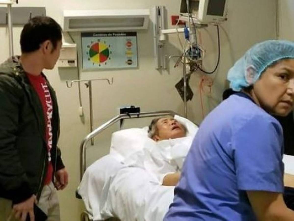 Hospitalizan a expresidente Fujimori por parálisis facial