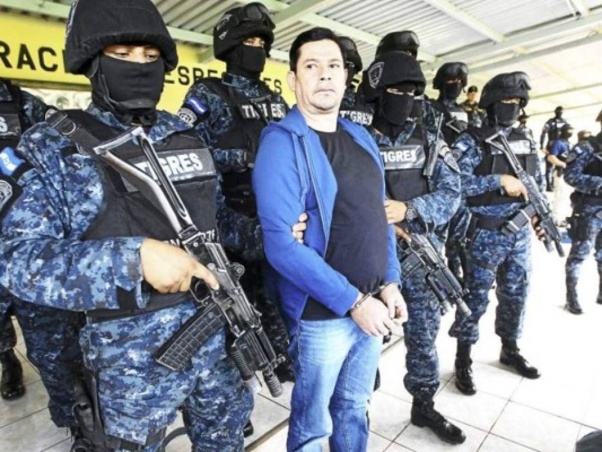 Durante su captura fue escoltado por un fuerte contingente policial debido a su peligrosidad. Foto: Archivo EL HERALDO