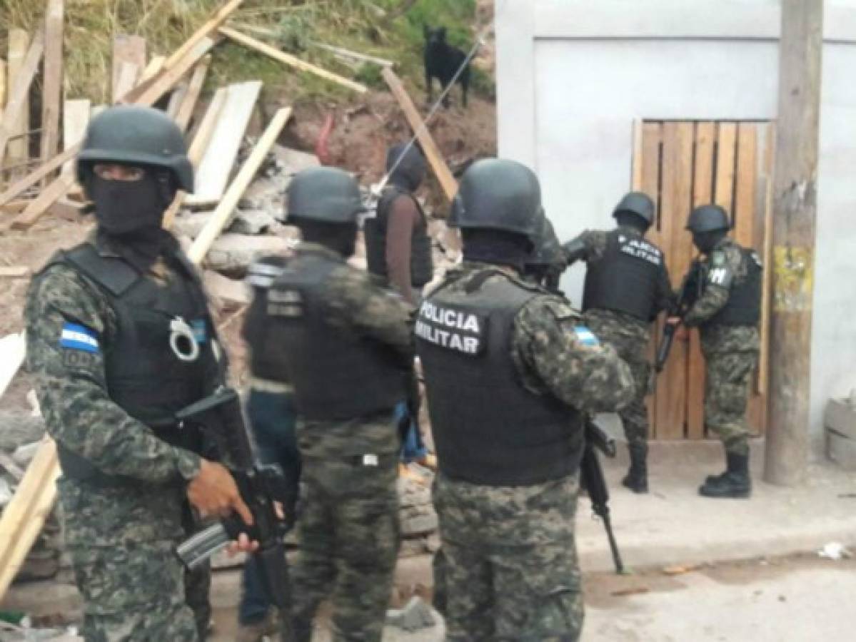 Operación 'Tormenta de fuego' le cae a bandas criminales en Honduras