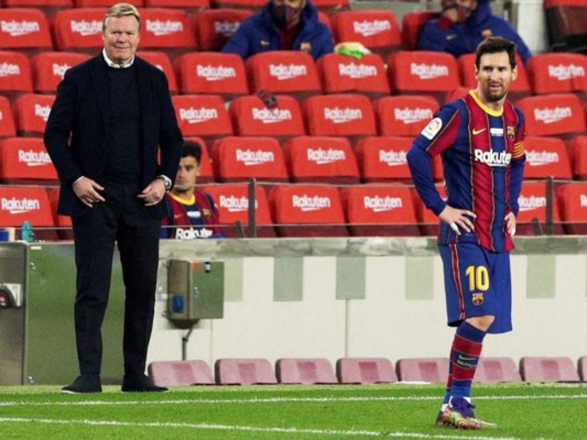 'La presión siempre existe para un entrenador del Barcelona', dice Koeman