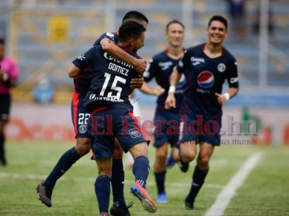 Motagua debuta con goleada 3-0 ante Platense en el Estadio Nacional