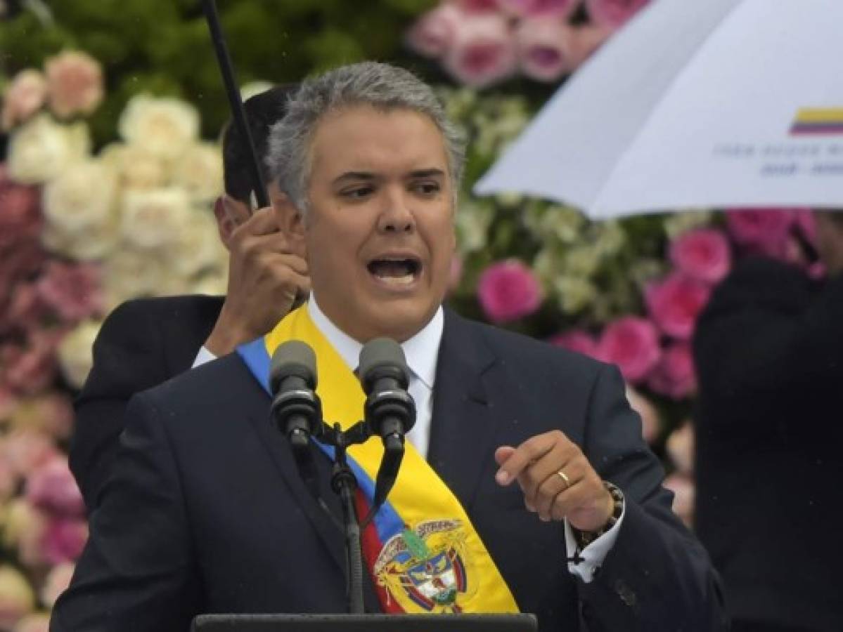 Iván Duque, nuevo presidente de Colombia, lanza advertencia a Nicolás Maduro